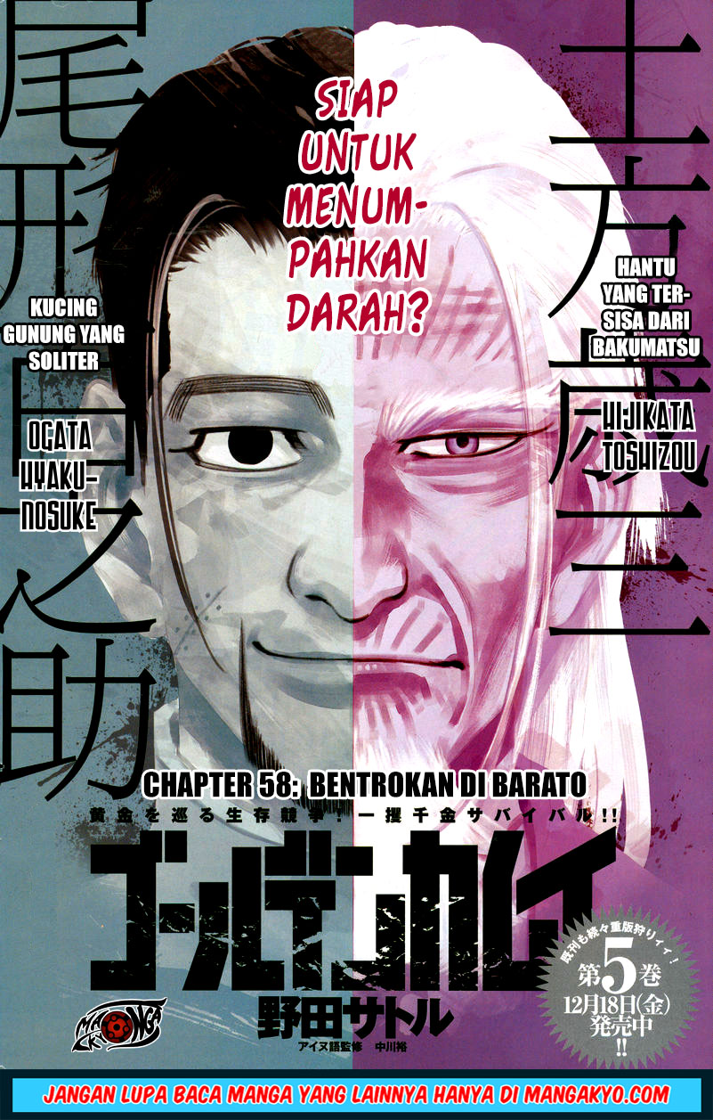 Golden Kamuy Chapter 58 Gambar 1